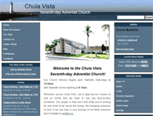 Tablet Screenshot of chulavistasda.org